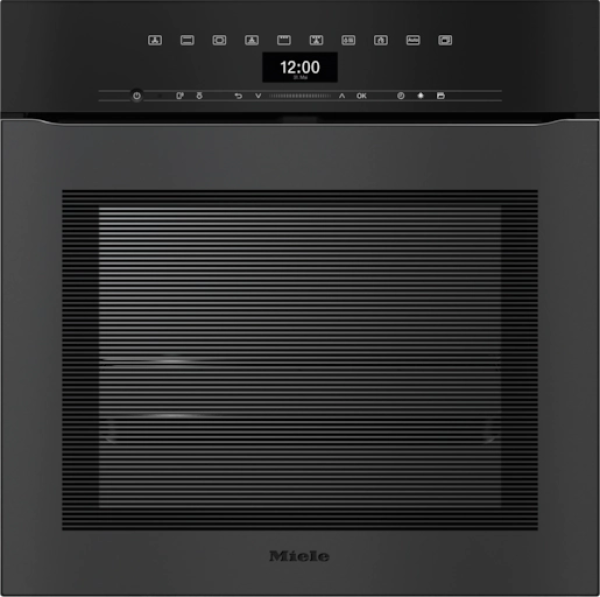 Miele H 7464 BPX 125 Gala Edition - Griffloser Backofen mit 5 Jahre Garantie, Obsidianschwarz Matt, 60 cm